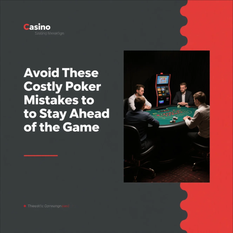 Poker table showing cards, chips, and a player making a strategic decision