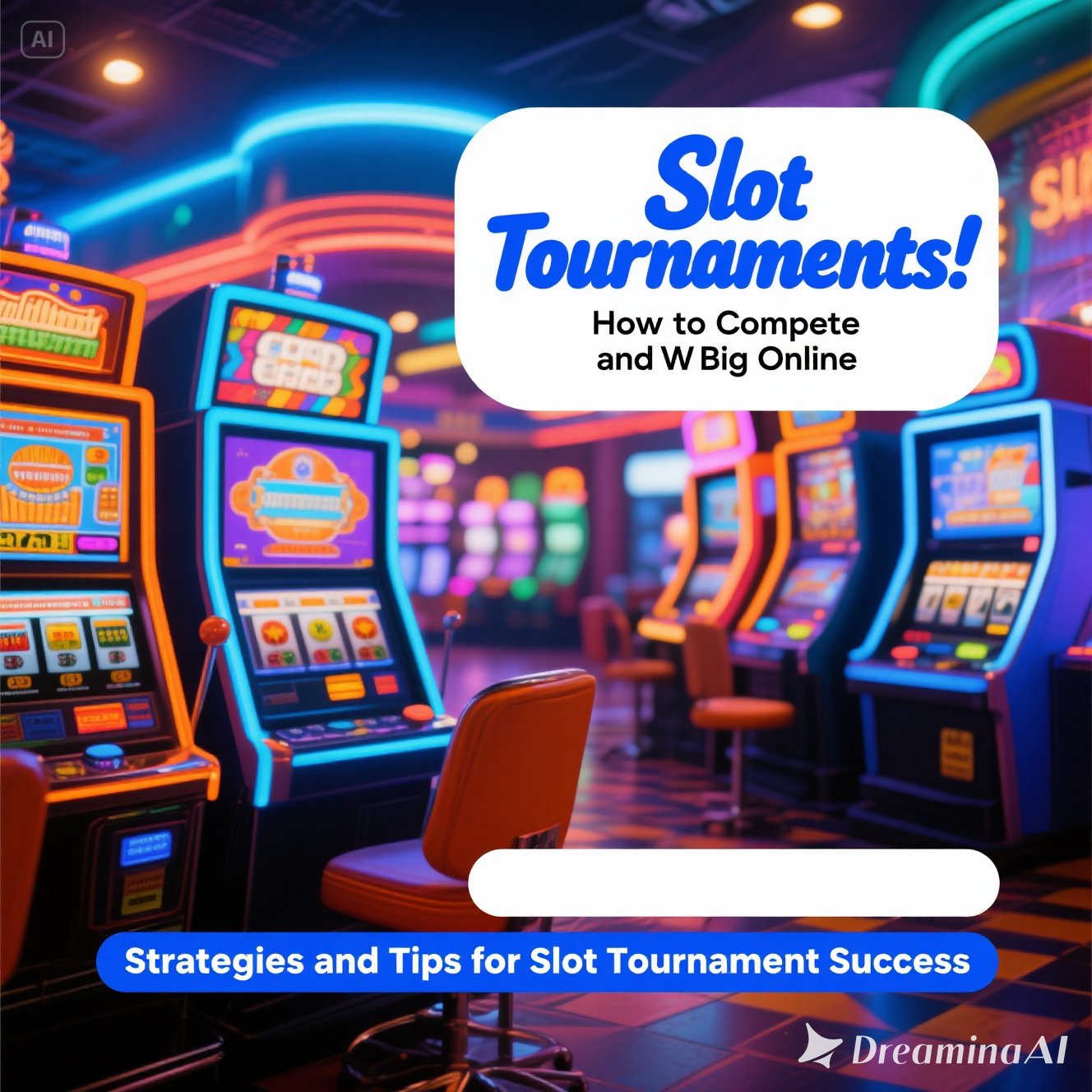 Players competing in an online slot tournament with a leaderboard and reels spinning