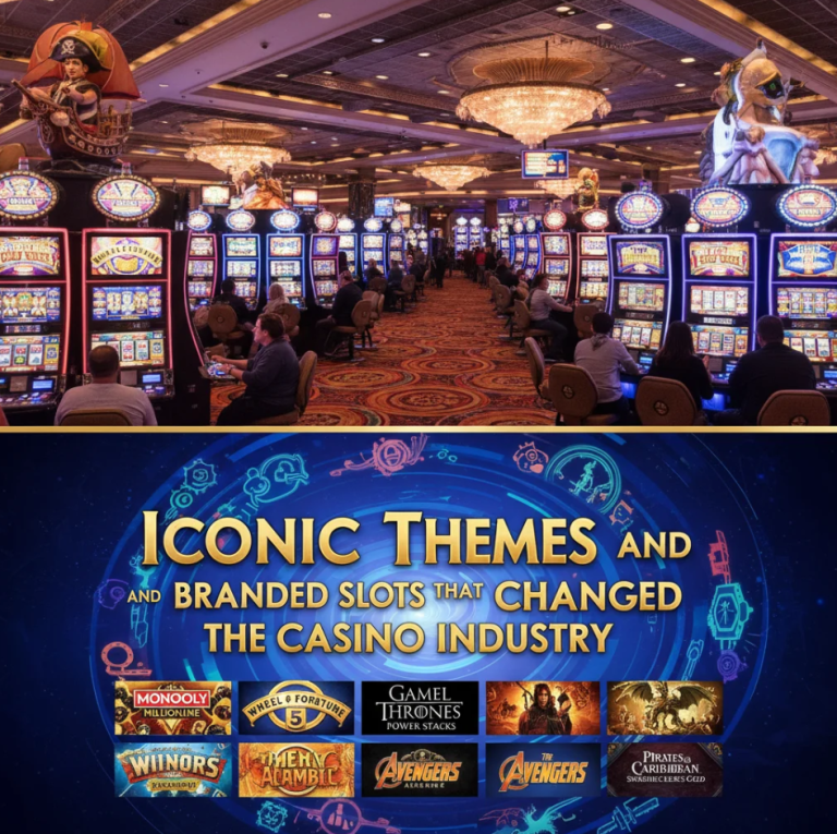 Digital branded slot game showing interactive bonus features and theme elements