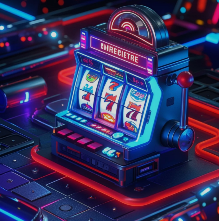 Modern slot machine with vibrant graphics and dynamic sound effects creating an immersive gaming experience