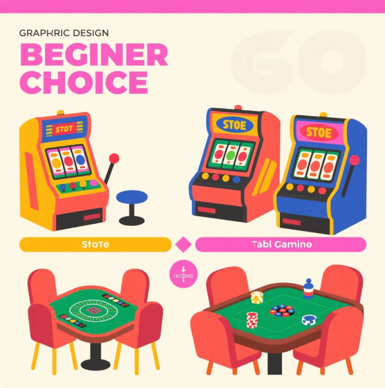 Slot machines designed for beginner casino players