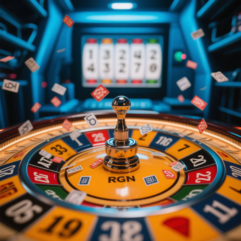 Diagram showing how RNG works in online slots