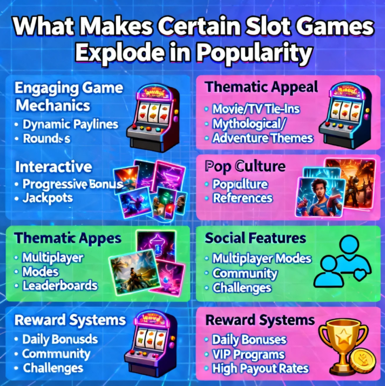 What Makes Certain Slot Games Explode in Popularity