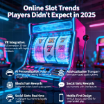 Futuristic online slot game interface with dynamic graphics and immersive features